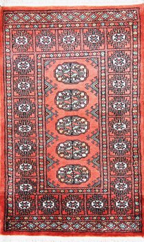 Bochara - Teppich aus Pakistan,  Schurwolle, Größe: 67x107cm Sonderpreis: € 150,-