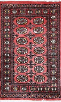 Bochara - Teppich aus Pakistan,  Schurwolle, Größe: 79x127cm Sonderpreis: € 210,-
