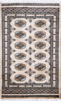 Bochara - Teppich aus Pakistan,  Schurwolle, Größe: 82x128cm Sonderpreis: € 248,-