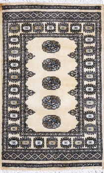 Bochara - Teppich aus Pakistan,  Schurwolle, Größe: 78x123cm Sonderpreis: € 226,-