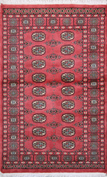 Bochara - Teppich aus Pakistan,  Schurwolle, Größe: 96x153cm Sonderpreis: € 308,-
