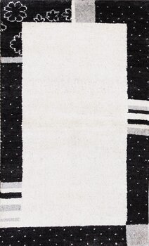 Gabbeh-Jumbo - Teppich aus Indien,  Schurwolle, Größe: 76x125cm Sonderpreis: € 100,-