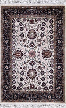 Hereke - Teppich aus Indien,  Schurwolle, Größe: 63x94cm Sonderpreis: € 279,-