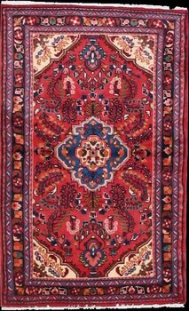 Hamadan - Teppich aus Orient,  Schurwolle, Größe: 104x165cm Sonderpreis: € 252,-