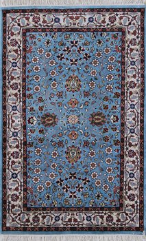 Hereke - Teppich aus Indien,  Schurwolle, Größe: 83x125cm Sonderpreis: € 489,-