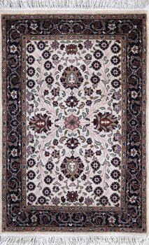 Hereke - Teppich aus Indien,  Schurwolle, Größe: 63x94cm Sonderpreis: € 279,-