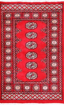 Bochara - Teppich aus Pakistan,  Schurwolle, Größe: 80x117cm Sonderpreis: € 221,-
