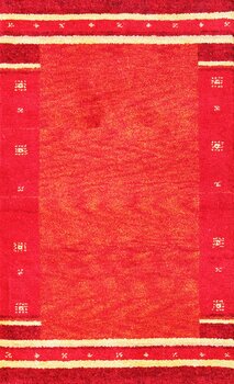 Gabbeh-Jumbo - Teppich aus Indien,  Schurwolle, Größe: 77x123cm Sonderpreis: € 100,-
