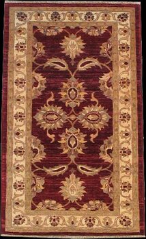 Ziegler-Chobi - Teppich aus Afghanistan ,  Ghazniwolle, Größe: 97x159cm Sonderpreis: € 328,-
