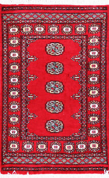 Bochara - Teppich aus Pakistan,  Schurwolle, Größe: 77x115cm Sonderpreis: € 209,-