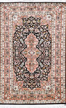 Kashmir-Seide - Teppich aus Kashmir,  Natur-Seide, Größe: 77x118cm Sonderpreis: € 666,-