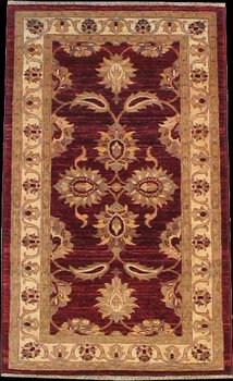 Ziegler-Chobi - Teppich aus Afghanistan ,  Ghazniwolle, Größe: 97x159cm Sonderpreis: € 328,-