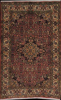 Hamadan - Teppich aus Orient,  Schurwolle, Größe: 84x137cm Sonderpreis: € 476,-