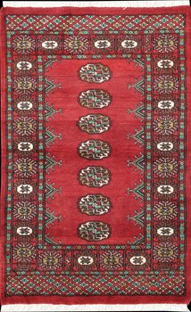 Bochara - Teppich aus Pakistan,  Schurwolle, Größe: 79x123cm Sonderpreis: € 143,-