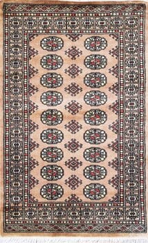 Bochara - Teppich aus Pakistan,  Schurwolle, Größe: 97x156cm Sonderpreis: € 317,-