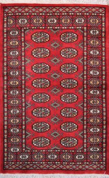 Bochara - Teppich aus Pakistan,  Schurwolle, Größe: 86x141cm Sonderpreis: € 254,-