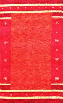 Gabbeh-Jumbo - Teppich aus Indien,  Schurwolle, Größe: 78x124cm Sonderpreis: € 102,-