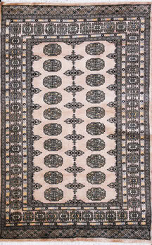 Bochara - Teppich aus Pakistan,  Schurwolle, Größe: 124x194cm Sonderpreis: € 504,-