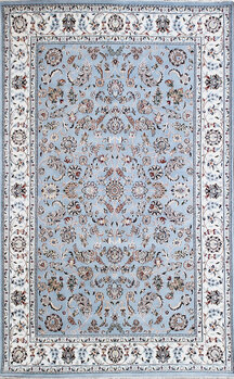 Nain - Teppich aus Indien,  Schafwolle/Seide, Größe: 180x277cm Sonderpreis: € 1.959,-