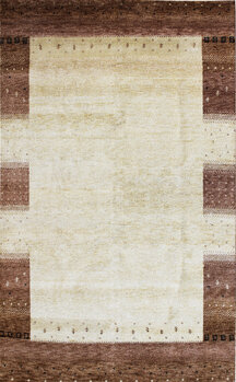 Gabbeh-Jumbo - Teppich aus Indien,  Schurwolle, Größe: 198x308cm Sonderpreis: € 641,-