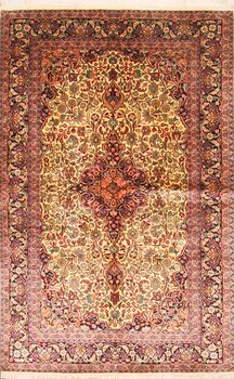 Kashmir - Teppich aus Kashmir,  , Größe: 123x188cm Sonderpreis: € 763,-