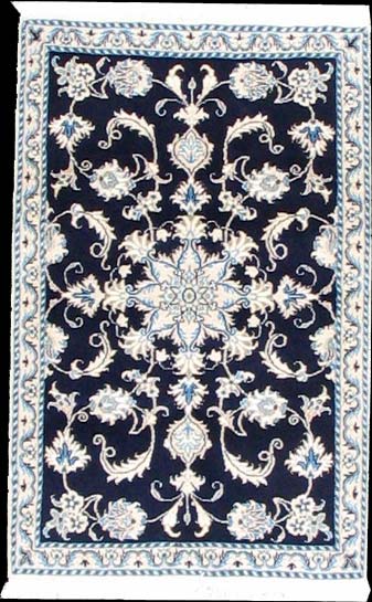 Nain - Teppich aus Orient,  Schurwolle, Größe: 88x135cm Sonderpreis: € 227,-