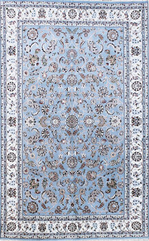 Nain - Teppich aus Indien,  Schafwolle/Seide, Größe: 198x305cm Sonderpreis: € 2.372,-