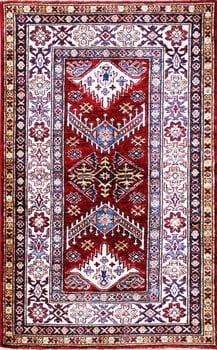 Kazak Exklusiv - Teppich aus Afghanistan ,  Ghazniwolle, Größe: 95x146cm Sonderpreis: € 545,-