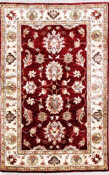 Ziegler-Chobi - Teppich aus Afghanistan ,  Ghazniwolle, Größe: 83x131cm Sonderpreis: € 427,-