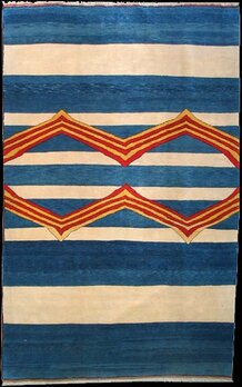 Gabbeh - Teppich aus Tuerkei,  Schurwolle, Größe: 190x303cm Sonderpreis: € 1.373,-