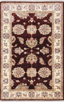 Ziegler-Chobi - Teppich aus Afghanistan ,  Ghazniwolle, Größe: 94x146cm Sonderpreis: € 539,-