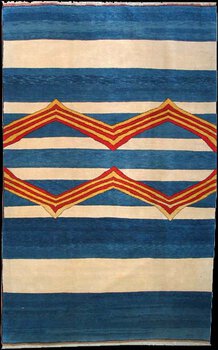 Gabbeh - Teppich aus Tuerkei,  Schurwolle, Größe: 190x303cm Sonderpreis: € 1.373,-