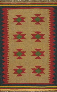 Kelim - Teppich aus Orient,  Schurwolle, Größe: 79x123cm Sonderpreis: € 77,-