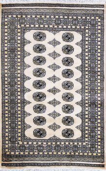 Bochara - Teppich aus Pakistan,  Schurwolle, Größe: 126x195cm Sonderpreis: € 580,-