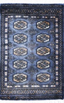 Bochara - Teppich aus Pakistan,  Schurwolle, Größe: 64x94cm Sonderpreis: € 142,-