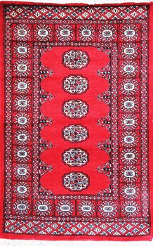Bochara - Teppich aus Pakistan,  Schurwolle, Größe: 82x123cm Sonderpreis: € 238,-
