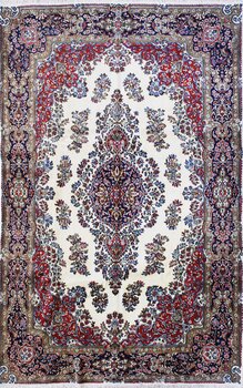 Kirman - Teppich aus Orient,  Schurwolle, Größe: 182x278cm Sonderpreis: € 1.591,-