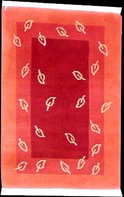 Anapurna - Teppich aus Nepal,  Schurwolle, Größe: 64x93cm Sonderpreis: € 64,-