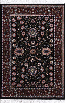 Hereke - Teppich aus Indien,  Schurwolle, Größe: 62x93cm Sonderpreis: € 272,-