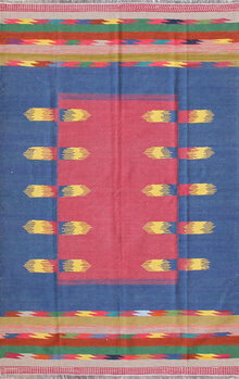 Kelim - Teppich aus Orient,  Schurwolle, Größe: 195x301cm Sonderpreis: € 463,-
