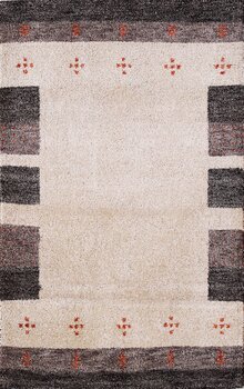 Gabbeh-Jumbo - Teppich aus Indien,  Schurwolle, Größe: 79x125cm Sonderpreis: € 104,-