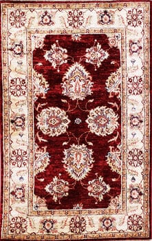 Ziegler-Chobi - Teppich aus Afghanistan ,  Ghazniwolle, Größe: 80x123cm Sonderpreis: € 387,-