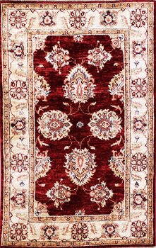 Ziegler-Chobi - Teppich aus Afghanistan ,  Ghazniwolle, Größe: 80x123cm Sonderpreis: € 387,-