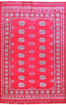 Bochara - Teppich aus Pakistan,  Schurwolle, Größe: 140x211cm Sonderpreis: € 697,-