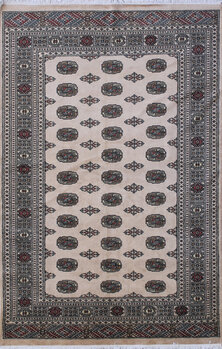 Bochara - Teppich aus Pakistan,  Schurwolle, Größe: 173x245cm Sonderpreis: € 889,-