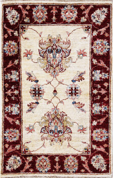 Ziegler-Chobi - Teppich aus Afghanistan ,  Ghazniwolle, Größe: 65x97cm Sonderpreis: € 248,-