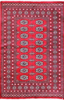 Bochara - Teppich aus Pakistan,  Schurwolle, Größe: 127x189cm Sonderpreis: € 503,-
