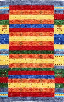 Gabbeh-Loom - Teppich aus Indien,  Schurwolle, Größe: 118x181cm Sonderpreis: € 448,-