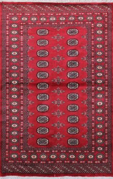 Bochara - Teppich aus Pakistan,  Schurwolle, Größe: 141x215cm Sonderpreis: € 636,-