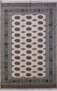 Bochara - Teppich aus Pakistan,  Schurwolle, Größe: 173x245cm Sonderpreis: € 889,-